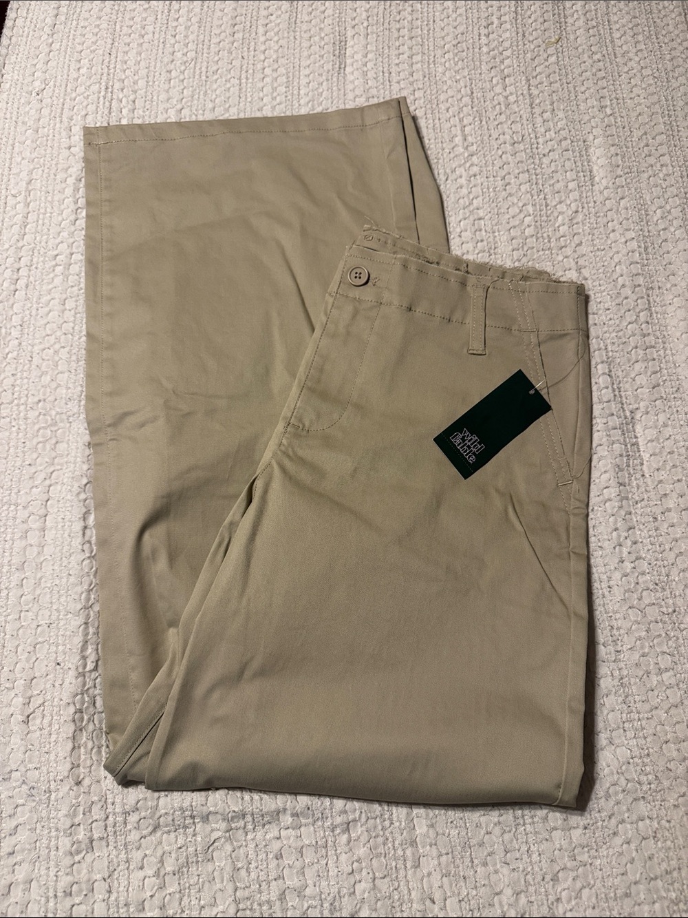 Women's Mid-Rise Chino Pants - Wild Fable